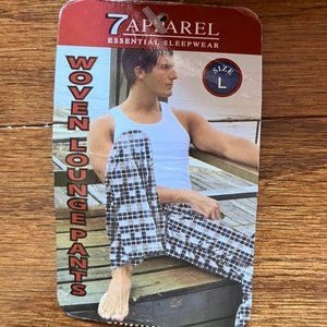 7 Apparel Men's Woven Lounge Pants